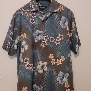 Tommy bahama floral island zone shirt size xl
